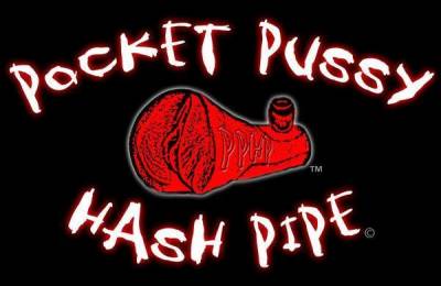 logo Pocket Pussy Hash Pipe